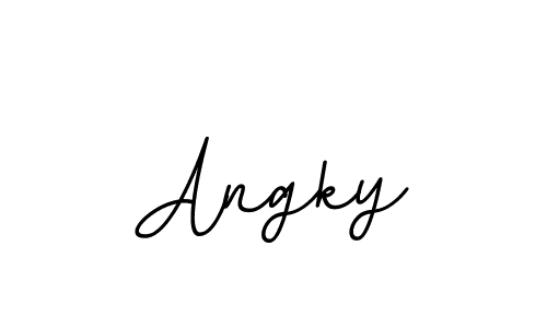 This is the best signature style for the Angky name. Also you like these signature font (BallpointsItalic-DORy9). Mix name signature. Angky signature style 11 images and pictures png