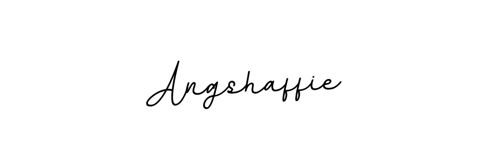 Create a beautiful signature design for name Angshaffie. With this signature (BallpointsItalic-DORy9) fonts, you can make a handwritten signature for free. Angshaffie signature style 11 images and pictures png