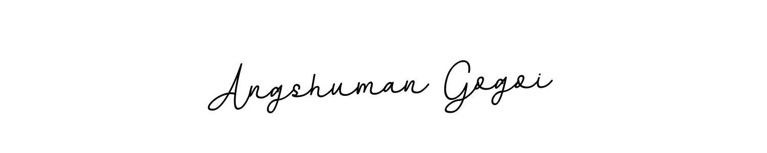 How to make Angshuman Gogoi signature? BallpointsItalic-DORy9 is a professional autograph style. Create handwritten signature for Angshuman Gogoi name. Angshuman Gogoi signature style 11 images and pictures png