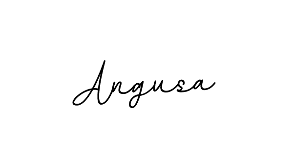 The best way (BallpointsItalic-DORy9) to make a short signature is to pick only two or three words in your name. The name Angusa include a total of six letters. For converting this name. Angusa signature style 11 images and pictures png