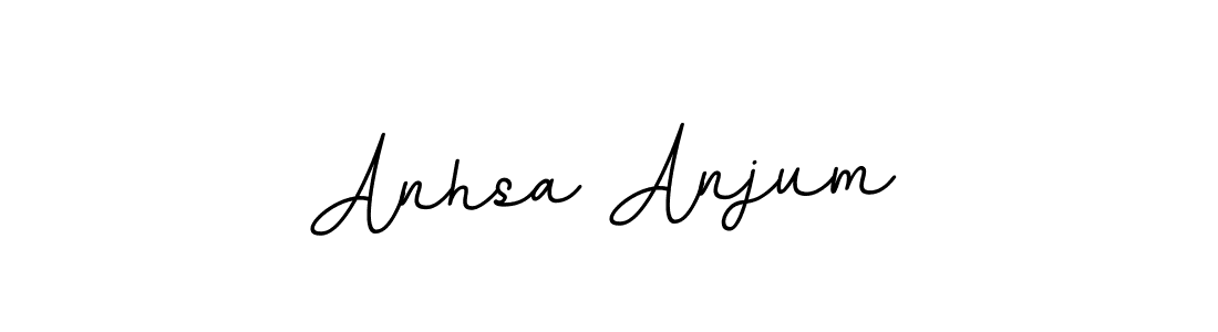 Create a beautiful signature design for name Anhsa Anjum. With this signature (BallpointsItalic-DORy9) fonts, you can make a handwritten signature for free. Anhsa Anjum signature style 11 images and pictures png