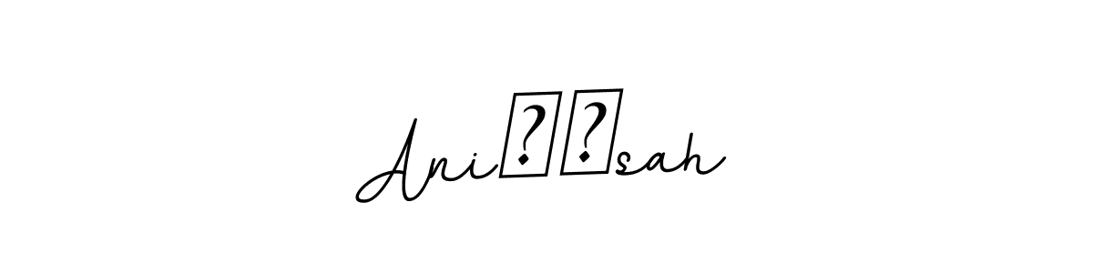 Make a beautiful signature design for name Ani❤️sah. With this signature (BallpointsItalic-DORy9) style, you can create a handwritten signature for free. Ani❤️sah signature style 11 images and pictures png