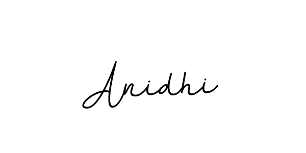 Make a beautiful signature design for name Anidhi. With this signature (BallpointsItalic-DORy9) style, you can create a handwritten signature for free. Anidhi signature style 11 images and pictures png