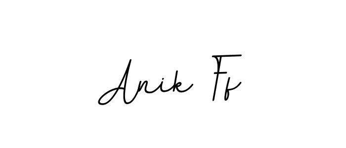 Use a signature maker to create a handwritten signature online. With this signature software, you can design (BallpointsItalic-DORy9) your own signature for name Anik Ff. Anik Ff signature style 11 images and pictures png