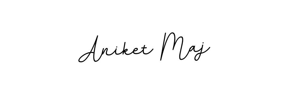 How to Draw Aniket Maj signature style? BallpointsItalic-DORy9 is a latest design signature styles for name Aniket Maj. Aniket Maj signature style 11 images and pictures png