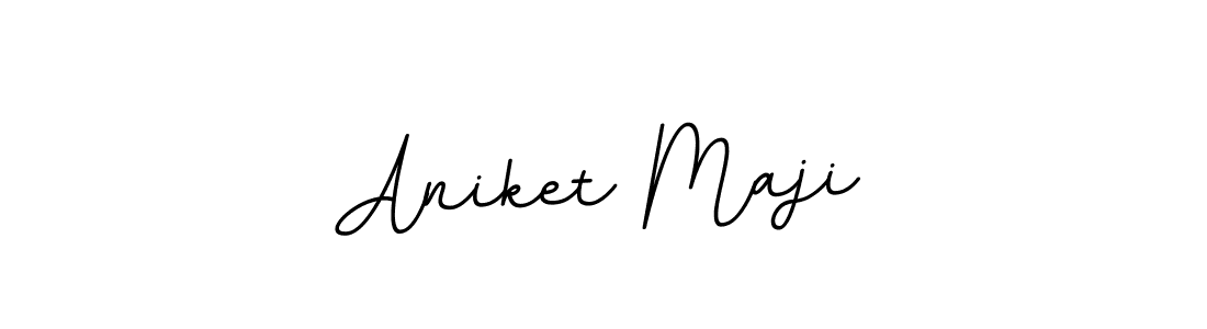 This is the best signature style for the Aniket Maji name. Also you like these signature font (BallpointsItalic-DORy9). Mix name signature. Aniket Maji signature style 11 images and pictures png