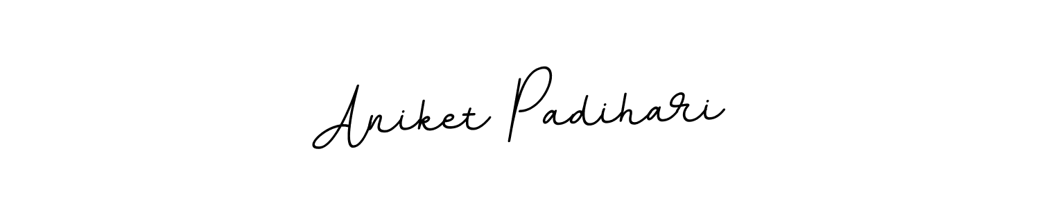 Aniket Padihari stylish signature style. Best Handwritten Sign (BallpointsItalic-DORy9) for my name. Handwritten Signature Collection Ideas for my name Aniket Padihari. Aniket Padihari signature style 11 images and pictures png