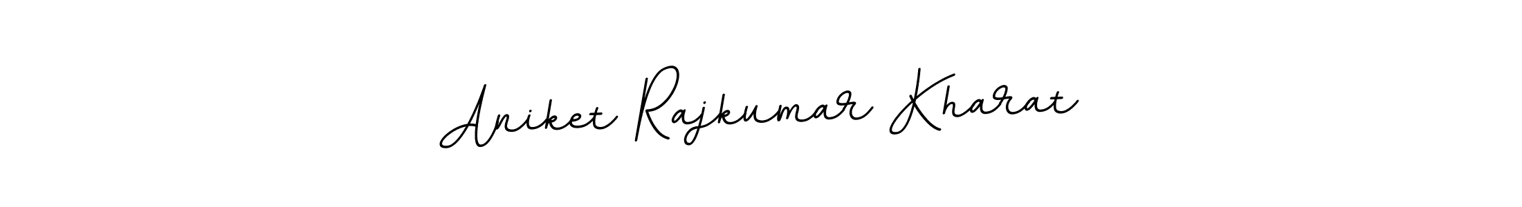 The best way (BallpointsItalic-DORy9) to make a short signature is to pick only two or three words in your name. The name Aniket Rajkumar Kharat include a total of six letters. For converting this name. Aniket Rajkumar Kharat signature style 11 images and pictures png
