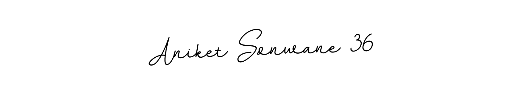 Also we have Aniket Sonwane 36 name is the best signature style. Create professional handwritten signature collection using BallpointsItalic-DORy9 autograph style. Aniket Sonwane 36 signature style 11 images and pictures png