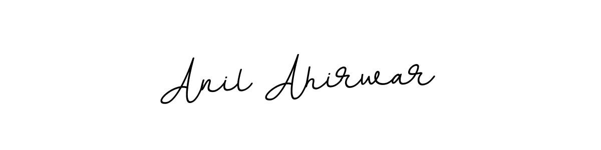 Design your own signature with our free online signature maker. With this signature software, you can create a handwritten (BallpointsItalic-DORy9) signature for name Anil Ahirwar. Anil Ahirwar signature style 11 images and pictures png