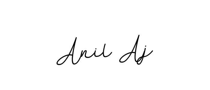 if you are searching for the best signature style for your name Anil Aj. so please give up your signature search. here we have designed multiple signature styles  using BallpointsItalic-DORy9. Anil Aj signature style 11 images and pictures png
