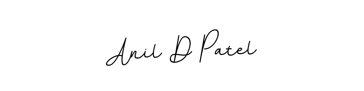 Anil D Patel stylish signature style. Best Handwritten Sign (BallpointsItalic-DORy9) for my name. Handwritten Signature Collection Ideas for my name Anil D Patel. Anil D Patel signature style 11 images and pictures png