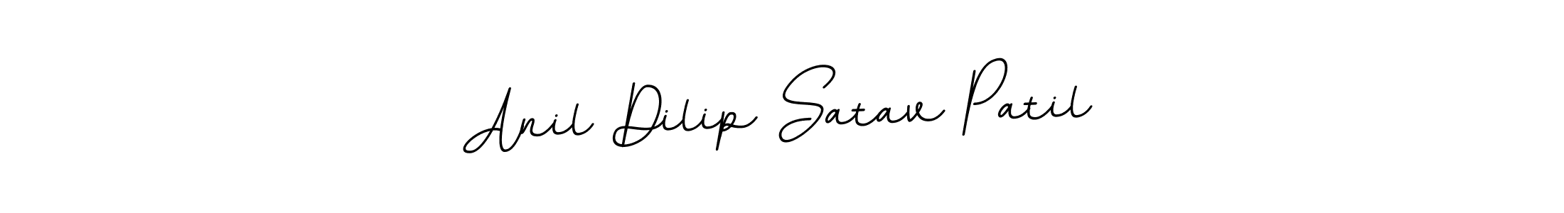 Use a signature maker to create a handwritten signature online. With this signature software, you can design (BallpointsItalic-DORy9) your own signature for name Anil Dilip Satav Patil. Anil Dilip Satav Patil signature style 11 images and pictures png