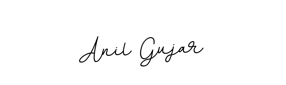 Make a beautiful signature design for name Anil Gujar. With this signature (BallpointsItalic-DORy9) style, you can create a handwritten signature for free. Anil Gujar signature style 11 images and pictures png