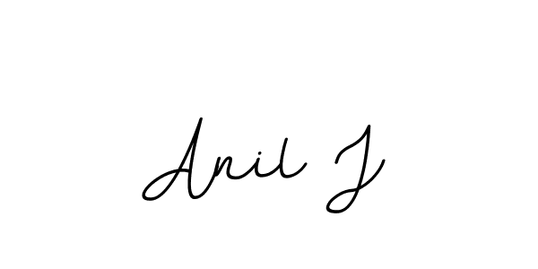 Design your own signature with our free online signature maker. With this signature software, you can create a handwritten (BallpointsItalic-DORy9) signature for name Anil J. Anil J signature style 11 images and pictures png