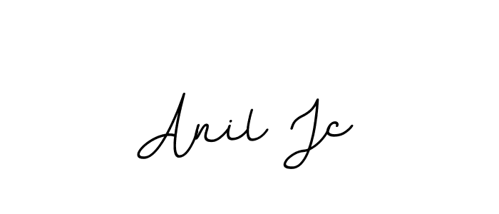 This is the best signature style for the Anil Jc name. Also you like these signature font (BallpointsItalic-DORy9). Mix name signature. Anil Jc signature style 11 images and pictures png