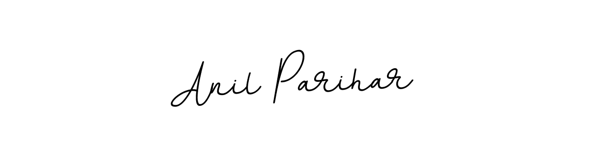 Use a signature maker to create a handwritten signature online. With this signature software, you can design (BallpointsItalic-DORy9) your own signature for name Anil Parihar. Anil Parihar signature style 11 images and pictures png