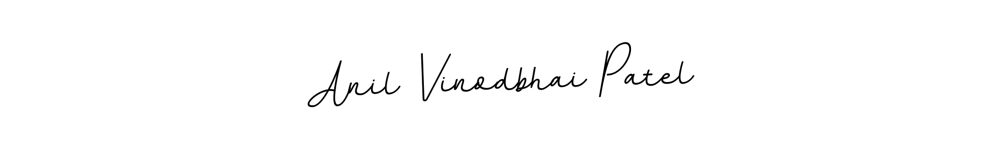 Use a signature maker to create a handwritten signature online. With this signature software, you can design (BallpointsItalic-DORy9) your own signature for name Anil Vinodbhai Patel. Anil Vinodbhai Patel signature style 11 images and pictures png