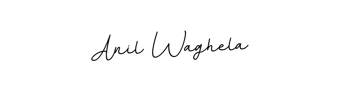 Make a beautiful signature design for name Anil Waghela. With this signature (BallpointsItalic-DORy9) style, you can create a handwritten signature for free. Anil Waghela signature style 11 images and pictures png