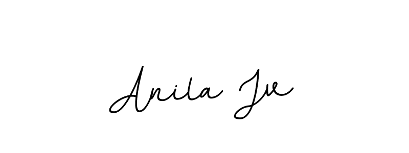 It looks lik you need a new signature style for name Anila Jv. Design unique handwritten (BallpointsItalic-DORy9) signature with our free signature maker in just a few clicks. Anila Jv signature style 11 images and pictures png