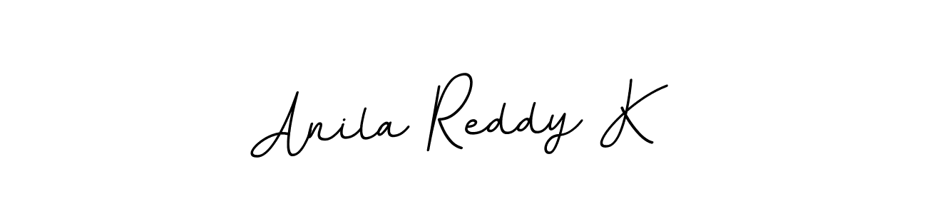 It looks lik you need a new signature style for name Anila Reddy K. Design unique handwritten (BallpointsItalic-DORy9) signature with our free signature maker in just a few clicks. Anila Reddy K signature style 11 images and pictures png