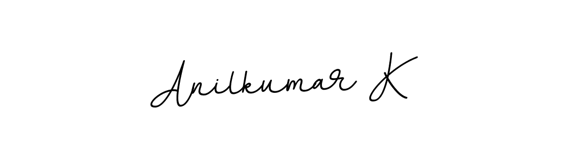 if you are searching for the best signature style for your name Anilkumar K. so please give up your signature search. here we have designed multiple signature styles  using BallpointsItalic-DORy9. Anilkumar K signature style 11 images and pictures png
