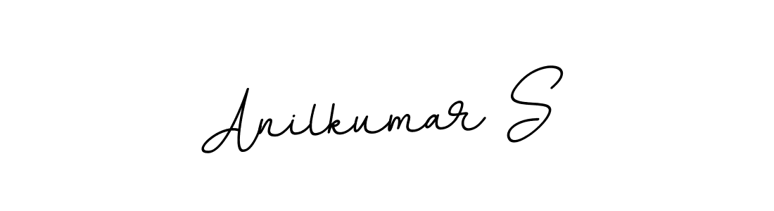 You should practise on your own different ways (BallpointsItalic-DORy9) to write your name (Anilkumar S) in signature. don't let someone else do it for you. Anilkumar S signature style 11 images and pictures png