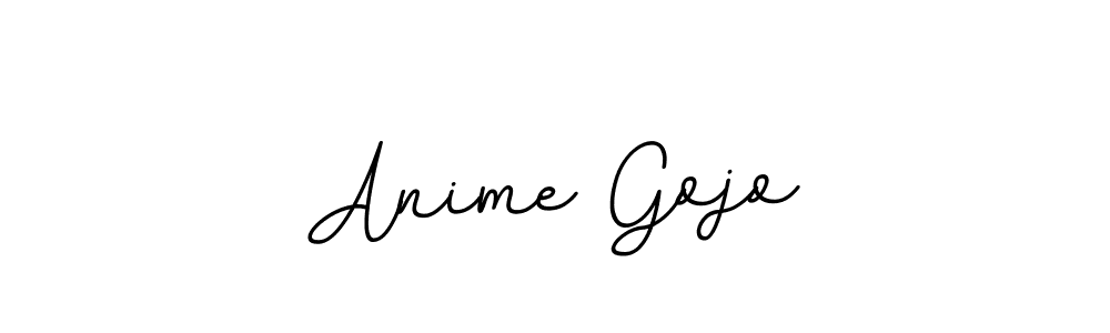 Make a beautiful signature design for name Anime Gojo. With this signature (BallpointsItalic-DORy9) style, you can create a handwritten signature for free. Anime Gojo signature style 11 images and pictures png