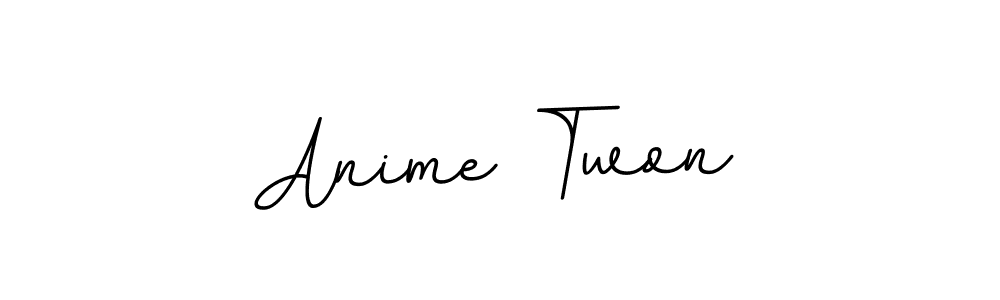 You should practise on your own different ways (BallpointsItalic-DORy9) to write your name (Anime Twon) in signature. don't let someone else do it for you. Anime Twon signature style 11 images and pictures png