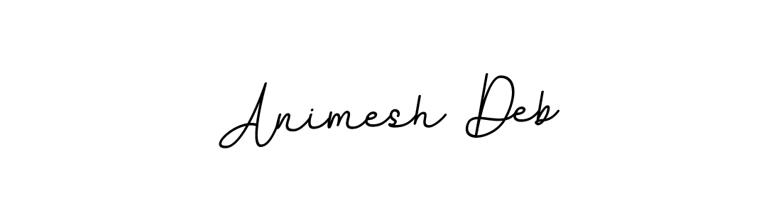 Use a signature maker to create a handwritten signature online. With this signature software, you can design (BallpointsItalic-DORy9) your own signature for name Animesh Deb. Animesh Deb signature style 11 images and pictures png