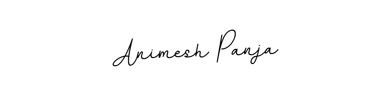 Make a beautiful signature design for name Animesh Panja. With this signature (BallpointsItalic-DORy9) style, you can create a handwritten signature for free. Animesh Panja signature style 11 images and pictures png