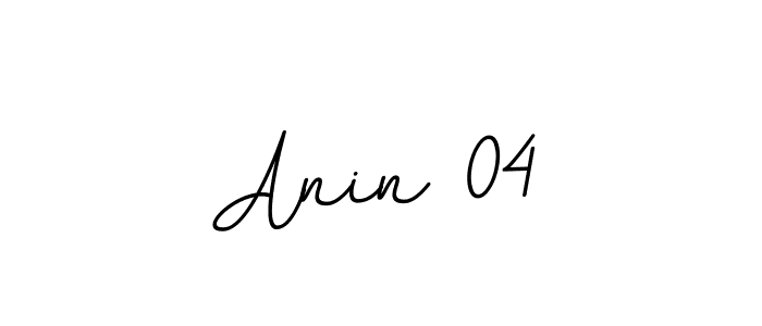 Use a signature maker to create a handwritten signature online. With this signature software, you can design (BallpointsItalic-DORy9) your own signature for name Anin 04. Anin 04 signature style 11 images and pictures png