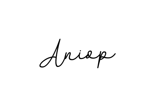 Aniop stylish signature style. Best Handwritten Sign (BallpointsItalic-DORy9) for my name. Handwritten Signature Collection Ideas for my name Aniop. Aniop signature style 11 images and pictures png
