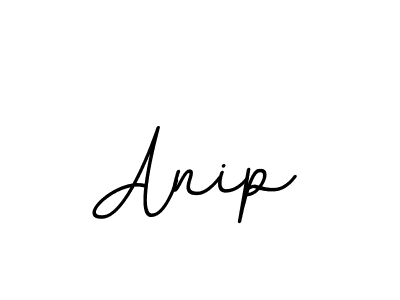 How to make Anip signature? BallpointsItalic-DORy9 is a professional autograph style. Create handwritten signature for Anip name. Anip signature style 11 images and pictures png