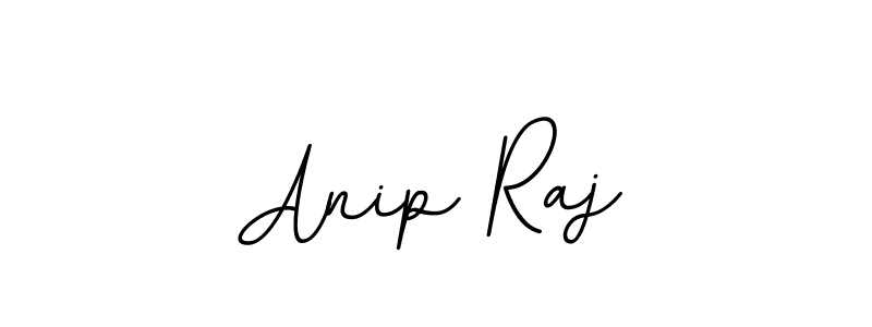 Make a beautiful signature design for name Anip Raj. With this signature (BallpointsItalic-DORy9) style, you can create a handwritten signature for free. Anip Raj signature style 11 images and pictures png