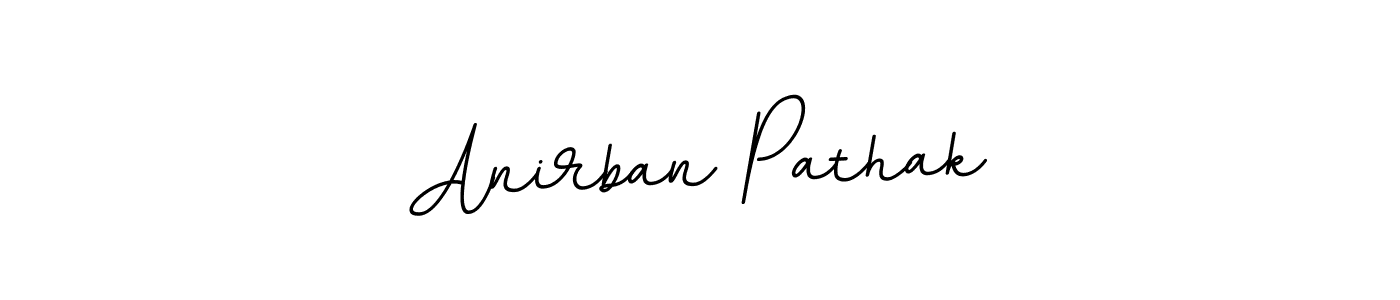 Make a beautiful signature design for name Anirban Pathak. With this signature (BallpointsItalic-DORy9) style, you can create a handwritten signature for free. Anirban Pathak signature style 11 images and pictures png