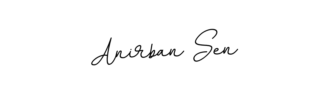 Use a signature maker to create a handwritten signature online. With this signature software, you can design (BallpointsItalic-DORy9) your own signature for name Anirban Sen. Anirban Sen signature style 11 images and pictures png