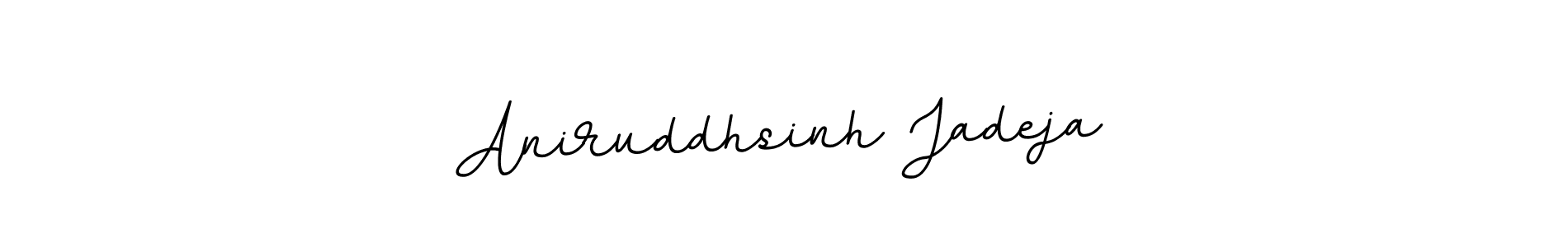 Make a beautiful signature design for name Aniruddhsinh Jadeja. With this signature (BallpointsItalic-DORy9) style, you can create a handwritten signature for free. Aniruddhsinh Jadeja signature style 11 images and pictures png