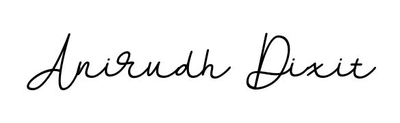 Give your name Anirudh Dixit an exquisite flair with the BallpointsItalic-DORy9 script font. Ideal for contracts, resumes, and formal letterheads. Anirudh Dixit signature style 11 images and pictures png