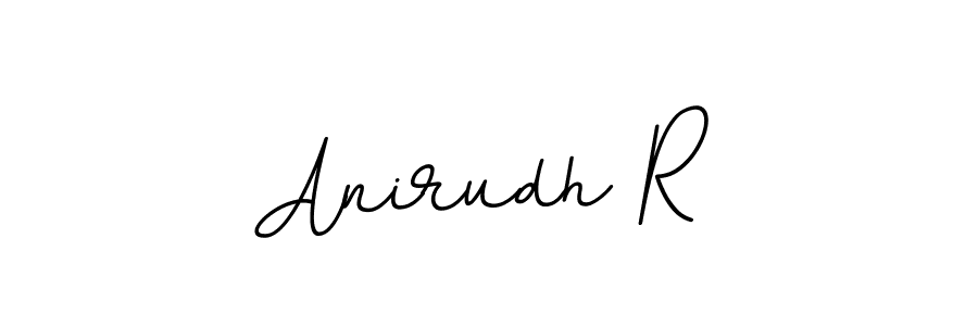 Design your own signature with our free online signature maker. With this signature software, you can create a handwritten (BallpointsItalic-DORy9) signature for name Anirudh R. Anirudh R signature style 11 images and pictures png