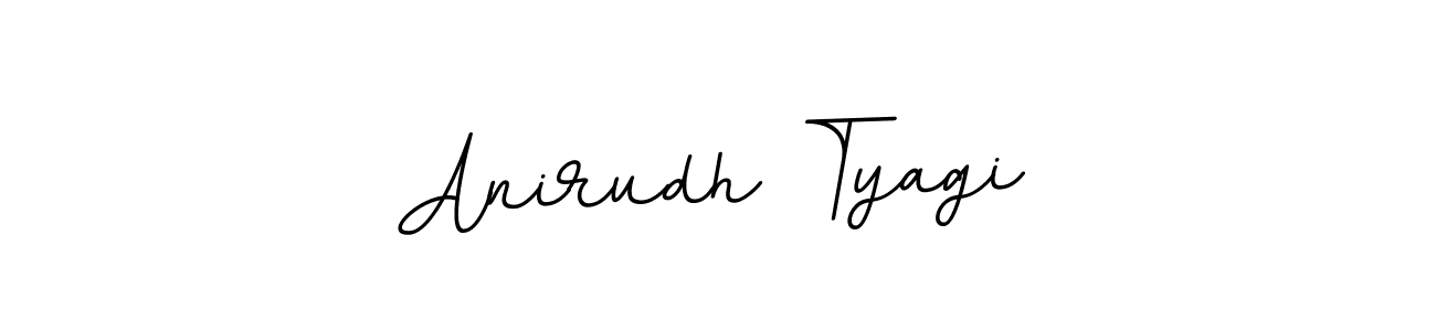 Make a beautiful signature design for name Anirudh Tyagi. With this signature (BallpointsItalic-DORy9) style, you can create a handwritten signature for free. Anirudh Tyagi signature style 11 images and pictures png