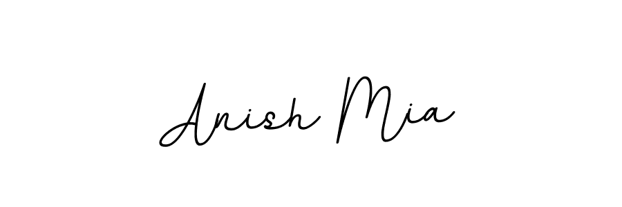 Similarly BallpointsItalic-DORy9 is the best handwritten signature design. Signature creator online .You can use it as an online autograph creator for name Anish Mia. Anish Mia signature style 11 images and pictures png