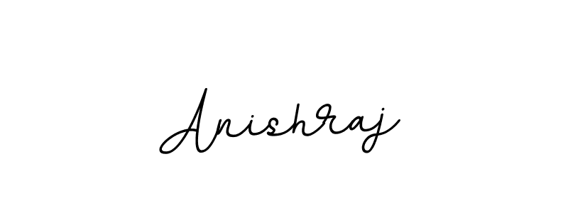 How to make Anishraj name signature. Use BallpointsItalic-DORy9 style for creating short signs online. This is the latest handwritten sign. Anishraj signature style 11 images and pictures png