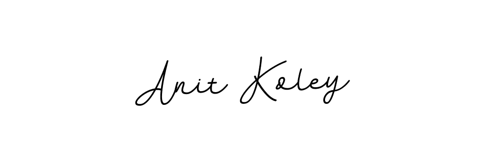 Anit Koley stylish signature style. Best Handwritten Sign (BallpointsItalic-DORy9) for my name. Handwritten Signature Collection Ideas for my name Anit Koley. Anit Koley signature style 11 images and pictures png