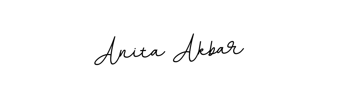How to make Anita Akbar signature? BallpointsItalic-DORy9 is a professional autograph style. Create handwritten signature for Anita Akbar name. Anita Akbar signature style 11 images and pictures png