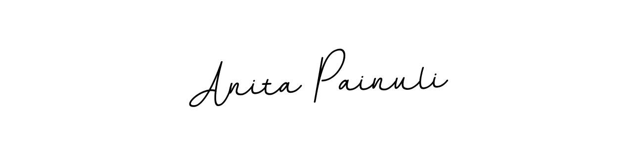 Design your own signature with our free online signature maker. With this signature software, you can create a handwritten (BallpointsItalic-DORy9) signature for name Anita Painuli. Anita Painuli signature style 11 images and pictures png