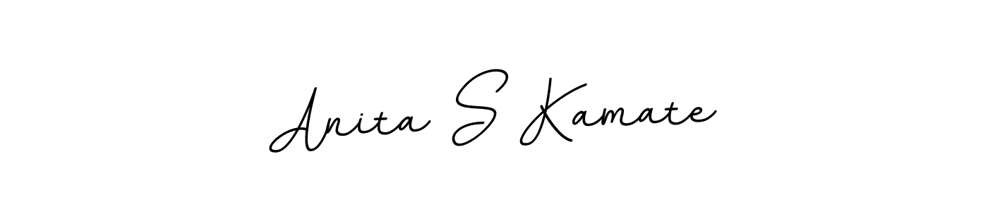 Similarly BallpointsItalic-DORy9 is the best handwritten signature design. Signature creator online .You can use it as an online autograph creator for name Anita S Kamate. Anita S Kamate signature style 11 images and pictures png