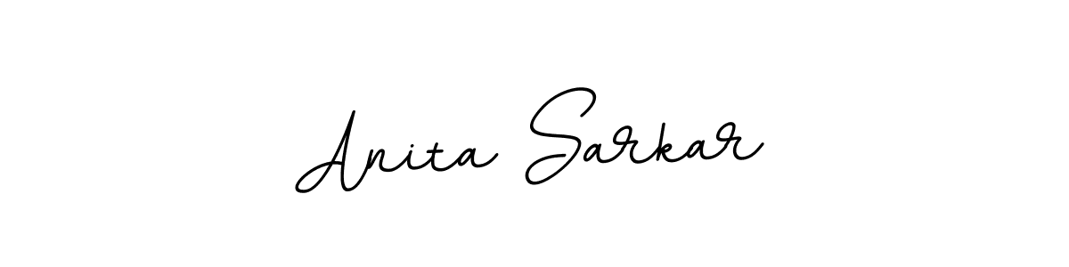 You should practise on your own different ways (BallpointsItalic-DORy9) to write your name (Anita Sarkar) in signature. don't let someone else do it for you. Anita Sarkar signature style 11 images and pictures png