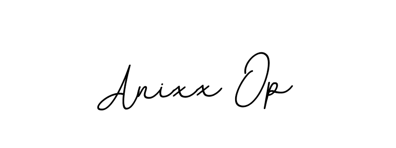 How to make Anixx Op name signature. Use BallpointsItalic-DORy9 style for creating short signs online. This is the latest handwritten sign. Anixx Op signature style 11 images and pictures png