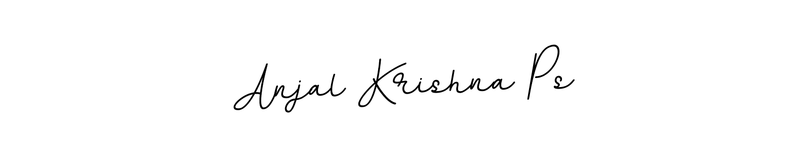 This is the best signature style for the Anjal Krishna Ps name. Also you like these signature font (BallpointsItalic-DORy9). Mix name signature. Anjal Krishna Ps signature style 11 images and pictures png